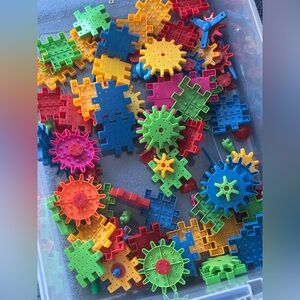 Fun kids toys gears manipulatives